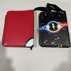 4-Pocket Trading Card Binder Folder Zipper Case Holds 400+ Cards Pokemon TCG 2pk - Image 2