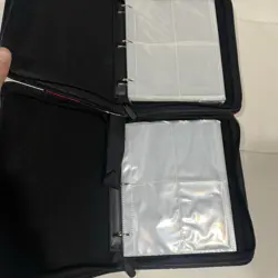 4-Pocket Trading Card Binder Folder Zipper Case Holds 400+ Cards Pokemon TCG 2pk - Image 3