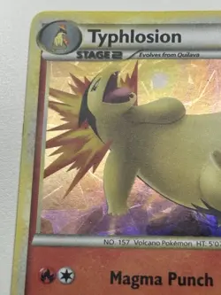 Pokemon Tcg Typhlosion [Cracked Ice] #32 Pokemon HeartGold & SoulSilver MP - Image 5