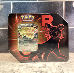 Pokemon Team Rocket Tin Persian ex Factory Sealed - Image 1