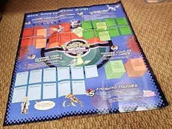 Vintage 1999 Pokemon Wizards Of The Coast Nintendo Poster Trading Card Game TCG - Image 2