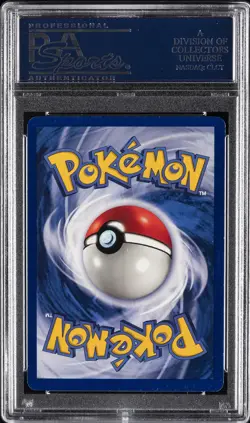 1999 POKEMON BASE SET 1ST EDITION #38 POLIWHIRL PSA 8 - Image 2