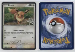Eevee (Scarlet & Violet 151) Pokemon Holiday Calendar (Snowflake Stamp) #033/165 - Image 3