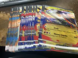 LOT OF (11) JUMBO Pokemon MEGA EVOLUTION Mega Latias ex Black Star Promo 011 Len - Image 1