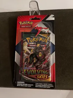 Pokemon TCG Evolving Skies/ Chilling Reign 2-pack Blister with Pin - Image 3