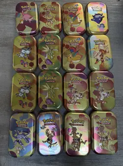 Pokemon TCG EMPTY 151 Mini Tin set Lot Of 16 - Image 1