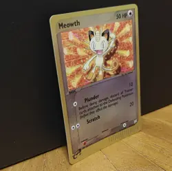 Pokemon TCG Meowth 50HP Team Magma vs Team Aqua 42/95 Common Reverse Holo 2004 - Image 3