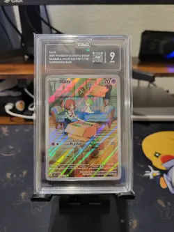 2023 POKEMON SVI EN-SCARLET & VIOLET ILLUSTRATION RARE #211 RALTS TAG 9 - Image 1