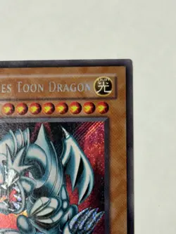 Blue-Eyes Toon Dragon MRL-000 Magic Ruler-Unlimited Edition Secret Rare Yugioh 3 - Image 2