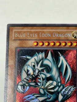 Blue-Eyes Toon Dragon MRL-000 Magic Ruler-Unlimited Edition Secret Rare Yugioh 3 - Image 5