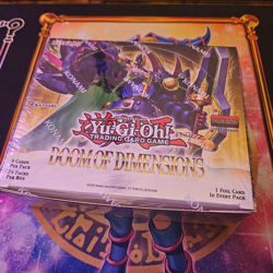 Yu-Gi-Oh! Doom of Dimensions Booster Box Sealed 1st Edition - Image 1