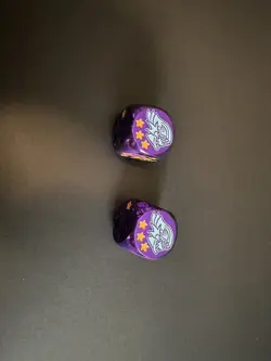 2x Yugioh Toon World Metal Dice Pair Amanda Lapalme/Manamoon - Image 4