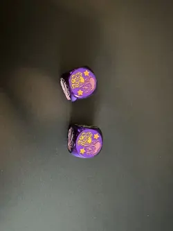 2x Yugioh Toon World Metal Dice Pair Amanda Lapalme/Manamoon - Image 5
