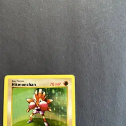 Pokemon Base Set (Shadowless) Holo Rare Hitmonchan Card 7/102 MP - Image 5