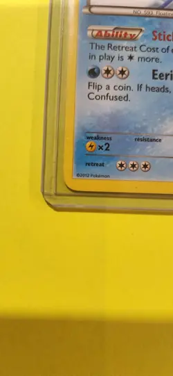 Pokemon TCG Jellicent B&W Boundries Crossed 45/149 Regular Rare Card Played LP - Image 2