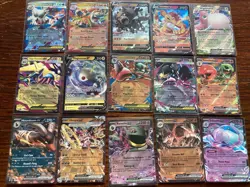 15 ALL ULTRA RARE Pokemon Cards Lot (Vs & ex) No Duplicates No Bulk Near Mint - Image 1