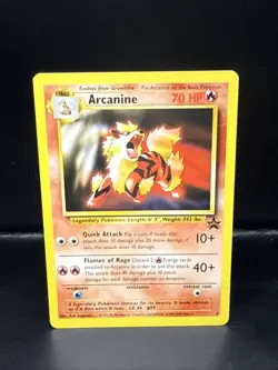 Pokemon Card - Arcanine WoTC Black Star Promo 6 Non Holo E - Image 1