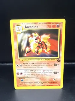 Pokemon Card - Arcanine WoTC Black Star Promo 6 Non Holo E - Image 2