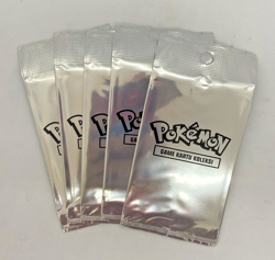 5 Packs KFC Promo Pokemon Cards Indonesia (Charizard, Pikachu, & more) SEALED - Image 1
