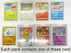 5 Packs KFC Promo Pokemon Cards Indonesia (Charizard, Pikachu, & more) SEALED - Image 2