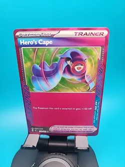 Hero's Cape 152/162 ACE SPEC - Temporal Forces - Pokemon TCG Card - NM/M - Image 1