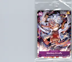 Monkey.D.Luffy P-041 English - One Piece Card - Sealed - Image 1