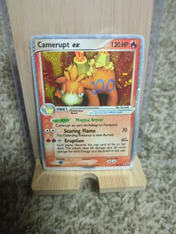 Camerupt Ex Holo 92/106 - 2005 Ex Emerald holographic Rare Pokemon Card Vintage - Image 5