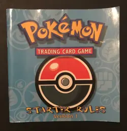 4X Pokemon Rulebook Card List Manual WOTC Wizards Damage Counters Neo Version 2 - Image 2
