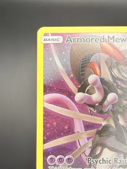 Armored Mewtwo SM228 Sun & Moon Black Star Promo Pokemon Card NM - Image 3