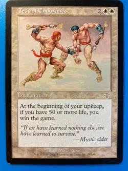 MTG 1x Test of Endurance # 29 Judgment Legacy Magic the Gathering Card x1 NM - Image 1