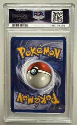 1999 Pokemon TCG Jungle 1st Edition Snorlax Non-Holo Card PSA 8 - Image 3