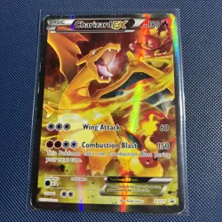 Charizard EX XY121 Black Star Promo Full Art Holo Pokemon Card HP Condition - Image 1