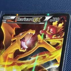 Charizard EX XY121 Black Star Promo Full Art Holo Pokemon Card HP Condition - Image 3