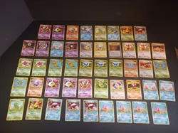 Pokemon Japanese Neo Discovery Bulk 47 Card Lot LP Vintage Common Uncommon - Image 2