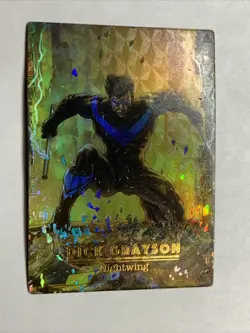 Nightwing Dick Grayson Hero DC Foil Goddess Story Waifu Card Holo Anime Sexy ACG - Image 1