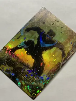 Nightwing Dick Grayson Hero DC Foil Goddess Story Waifu Card Holo Anime Sexy ACG - Image 3