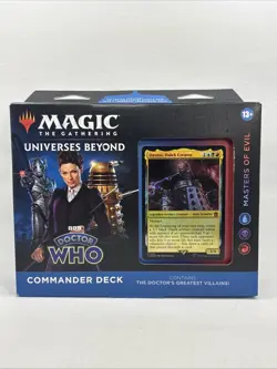 Magic: The Gathering - Doctor Who Commander Deck Masters Of Evil - Image 1