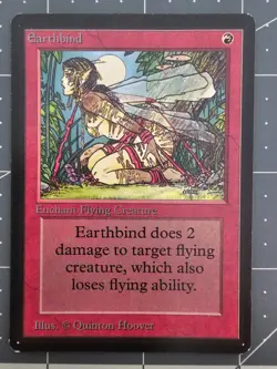 MTG ⭐ Beta Edition ⭐ Earthbind ⭐ Vintage Legacy ⭐ NM - Image 1