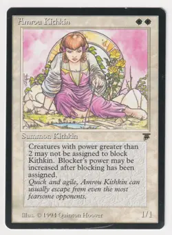 Amrou Kithkin Proof LP Legends Artist Quinton Hoover 1994 MTG Magic AP Misprint! - Image 1