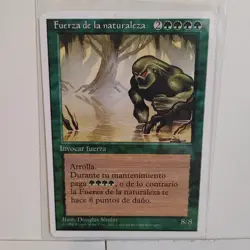 FORCE OF NATURE (PORTUGUESE) --- MTG -- 4th. Ed. FOREIGN --- NM - Image 1