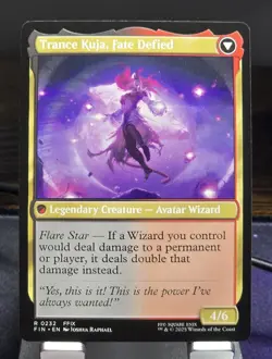 MTG - Kuja, Genome Sorcerer/ Trance Kuja (0232) Rare - FINAL FANTASY (FIN) - Image 2