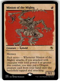 Minion of the Mighty (Showcase) R Adventures in the Forgotten Realms 320 NM - Image 1