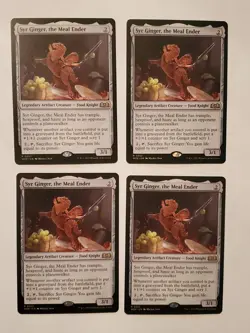 4x Syr Ginger, the Meal Ender - Wilds of Eldraine - Near Mint - MTG - Image 1