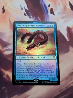 2025 MTG Avatar The Last Airbender The Unagi Of Kyoshi Island Foil #77 - Image 1