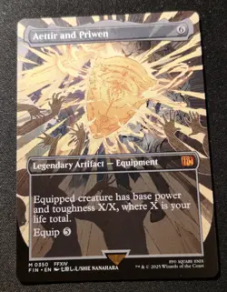Aettir And Priwen - Borderless - FIN - MTG - EN - NM - 0350 - Image 1