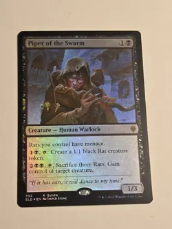 Piper of the Swarm FOIL X1 (ELD Promo) Unique and Miscellaneous Promos (UMP) MTG - Image 1