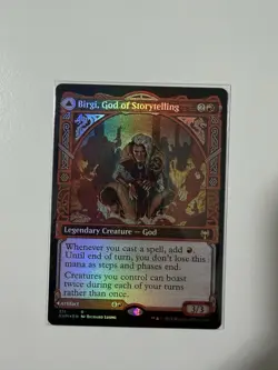 Birgi, God of Storytelling (Showcase) Kaldheim Foil - Image 3