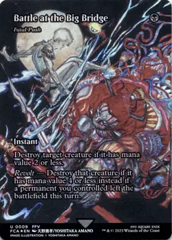 Battle at the Big Bridge - Showcase FOIL Final Fantasy: Through the Ages Magic - Image 1