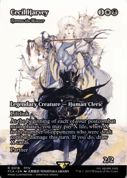 Cecil Harvey - Tymna, the Weaver Final Fantasy: Through the Ages Magic MTG NM - Image 1