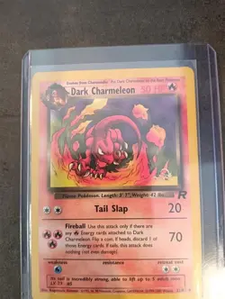 Pokemon - Dark Charmeleon - Team Rocket - W Stamp 32/82 WOTC - Image 1